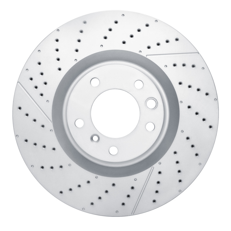 Mercedes-Benz G63 AMG Brake Rotor (1) - Front - R1 Concepts - GeoSPEC Coated Rotor - Drilled and Slotted - `13-`18 Mercedes-Benz G63 AMG Brake Rotor (1) - Front - R1 Concepts - GeoSPEC Coated Rotor - Drilled and Slotted - `13-`18